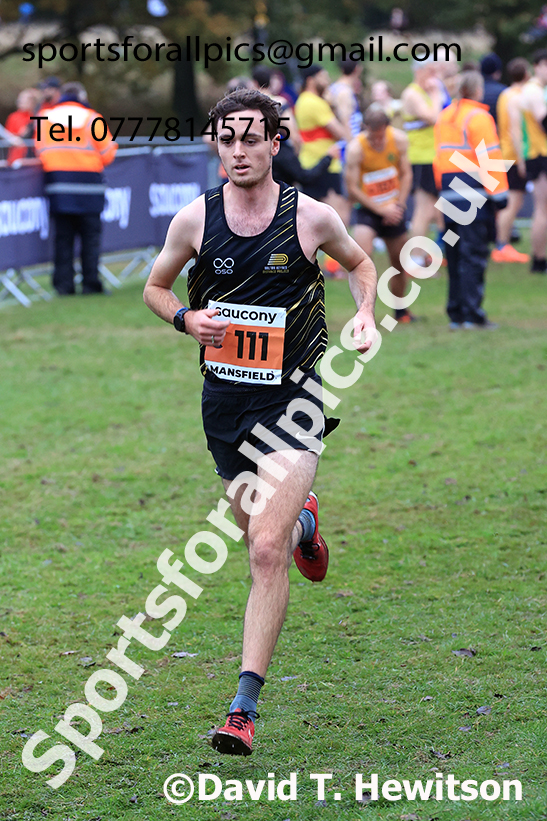 Senior Mens 2024 National Cross Country Relays, Berry Hill Park, Mansfield.   Photo: David T. Hewitson/Sports for All Pics
